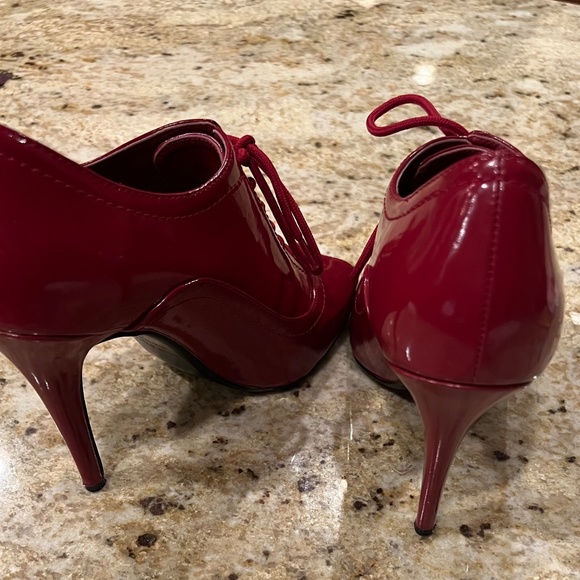 Colin Stuart Stiletto 4" heels-worn once in home-size 9 peep toe style plus! - Picture 8 of 11